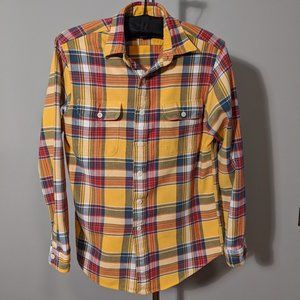 Polo Yellow Plaid Flannel